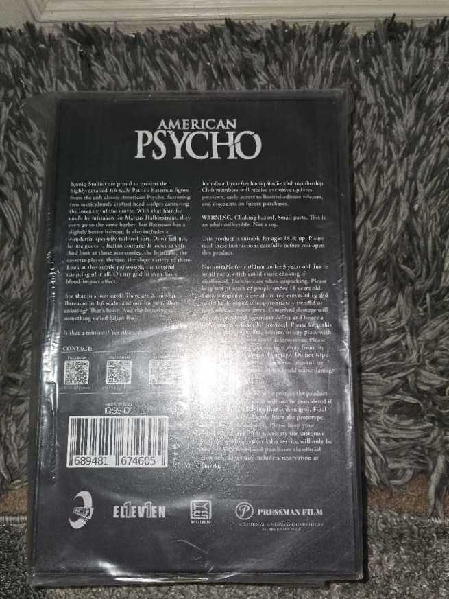 Iconiq Studios American Psycho   action figure collectible [Barcode 689481674605] - Main Image 2