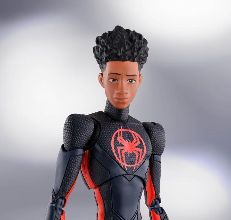 Bandai Tamashii Nations S.H. Figuarts Spider-Man: Miles Morales (Tamashii Nations 15th Anniversary World Tour: Tokyo Edition) - Bandai Tamashii Nations (Marvel’s Spider-Man: Across The Spider-Verse) action figure collectible [Barcode 4573102641793] - Main Image 3