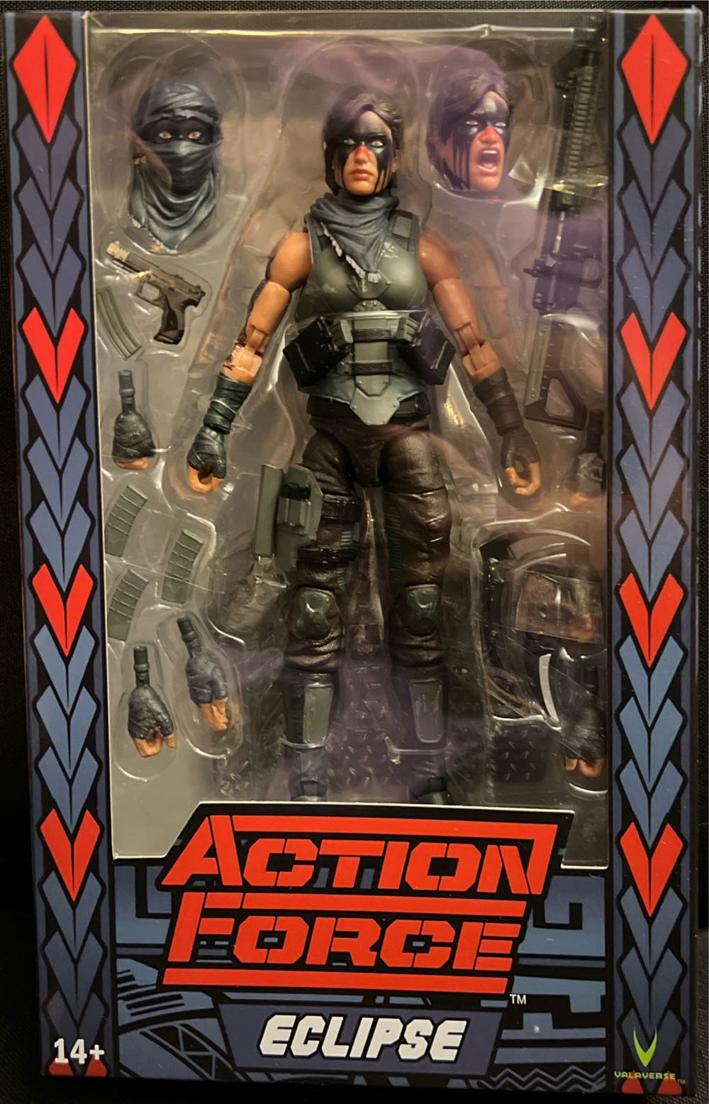 Valaverse Eclipse (Warpath) - Valaverse (Action Force) action figure collectible [Barcode 796520475922] - Main Image 3