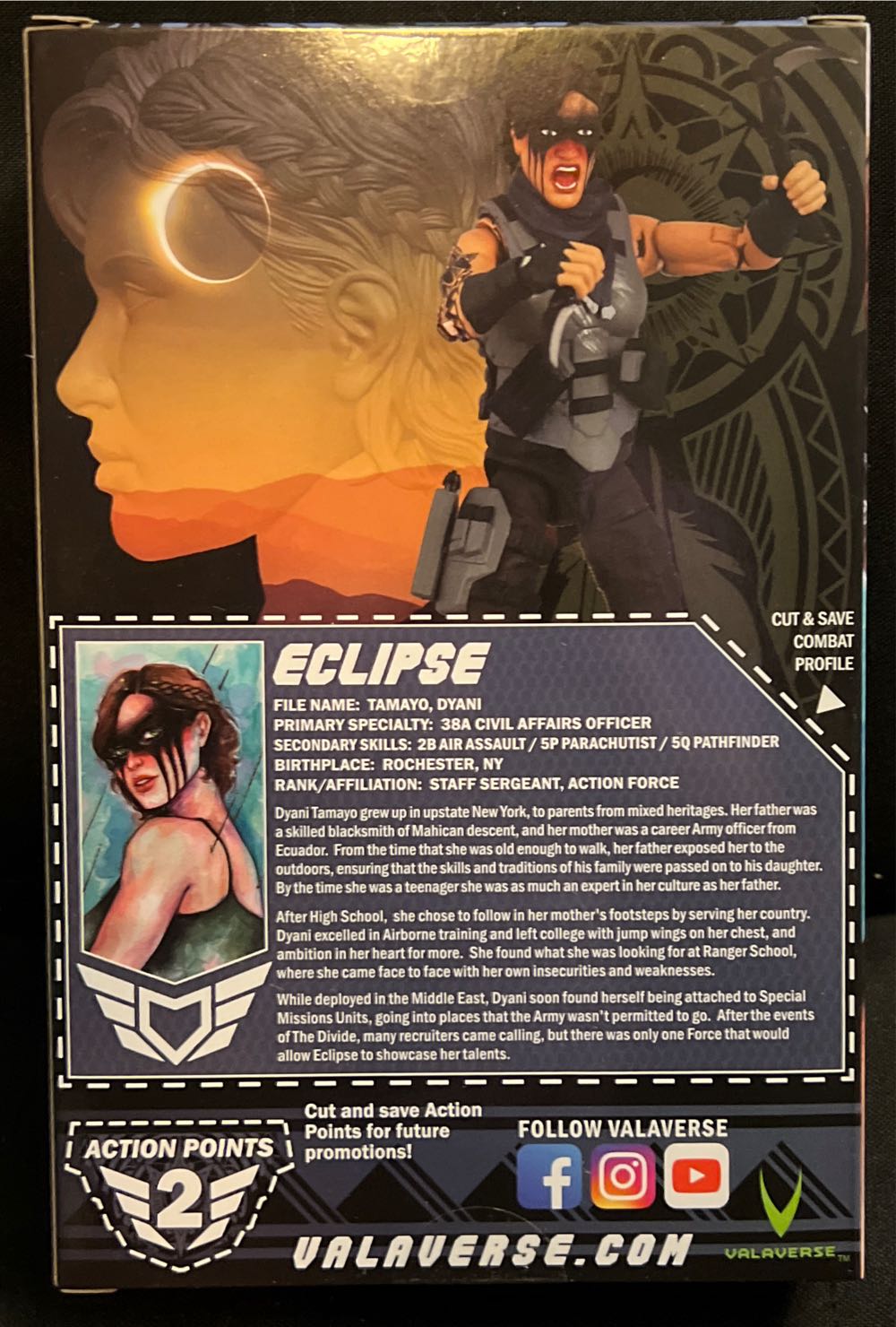 Valaverse Eclipse (Warpath) - Valaverse (Action Force) action figure collectible [Barcode 796520475922] - Main Image 4