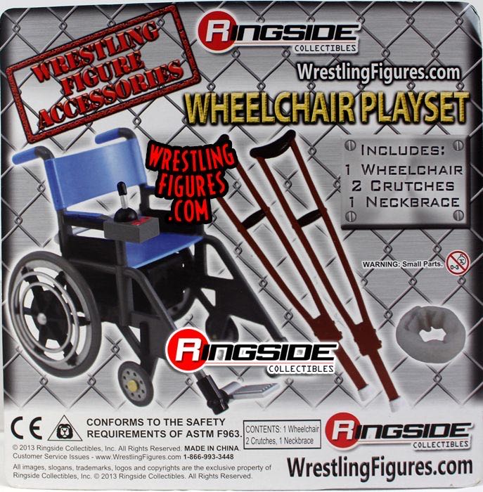 Accessories - Wheelchair Playset - Ringside collectibles (Wrestling Figure Accessories) action figure collectible - Main Image 2