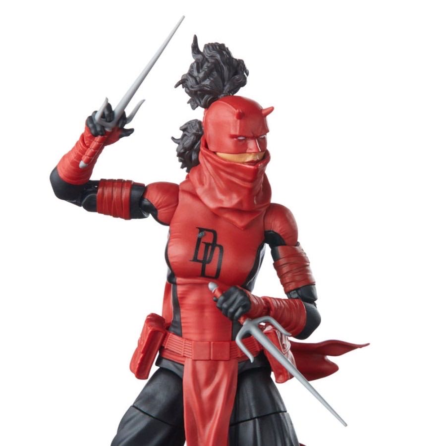 Daredevil (Elektra Natchios) - Hasbro (Marvel Legends Retro Spider-Man Series) action figure collectible [Barcode 5010994181277] - Main Image 4