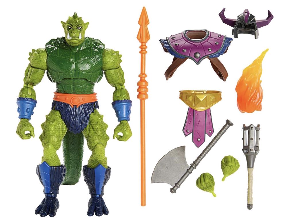 Whiplash - Mattel (Masterverse) (Masters Of The Universe) action figure collectible [Barcode 194735111633] - Main Image 2