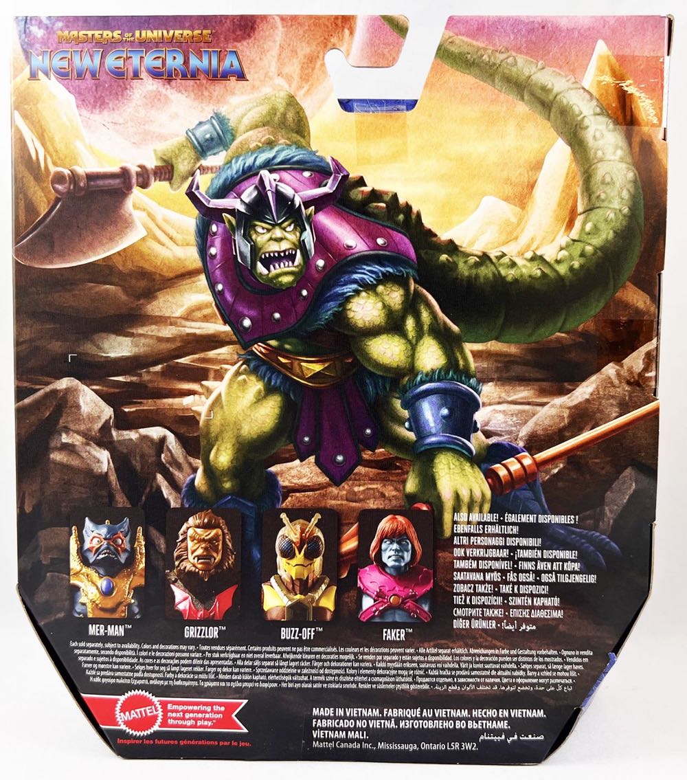 Whiplash - Mattel (Masterverse) (Masters Of The Universe) action figure collectible [Barcode 194735111633] - Main Image 3