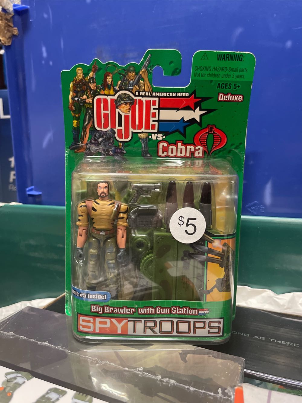 Big Brawler With Gun Station Spy Troops  action figure collectible [Barcode 076930575451] - Main Image 2