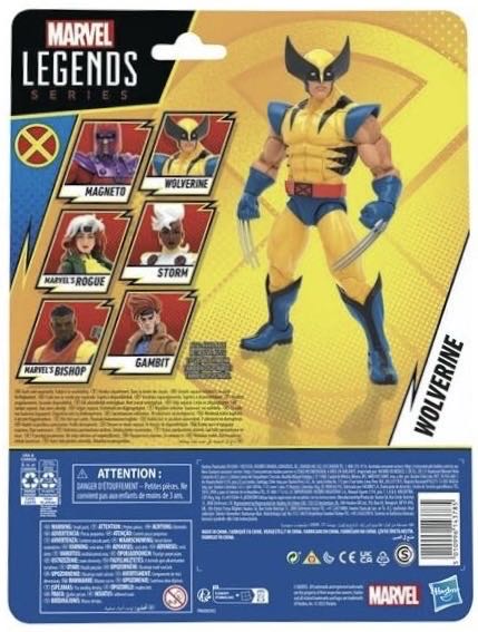 Wolverine 2023 Marvel X-Men ‘97 Hasbro AFA 9.0 - Hasbro (Marvel Legends) action figure collectible [Barcode 5010996143785] - Main Image 3