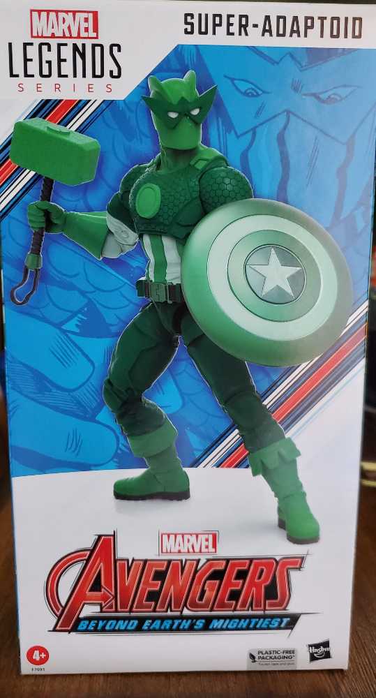 Super-Adaptoid  - Hasbro (Marvel Legends Avengers Beyond Earth’s Mightiest) action figure collectible [Barcode 5010996142610] - Main Image 2