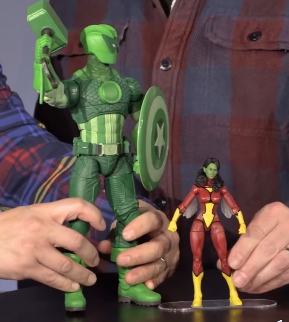 Super-Adaptoid  - Hasbro (Marvel Legends Avengers Beyond Earth’s Mightiest) action figure collectible [Barcode 5010996142610] - Main Image 7