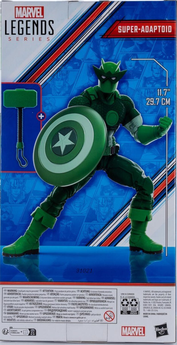 Super-Adaptoid  - Hasbro (Marvel Legends Avengers Beyond Earth’s Mightiest) action figure collectible [Barcode 5010996142610] - Main Image 9