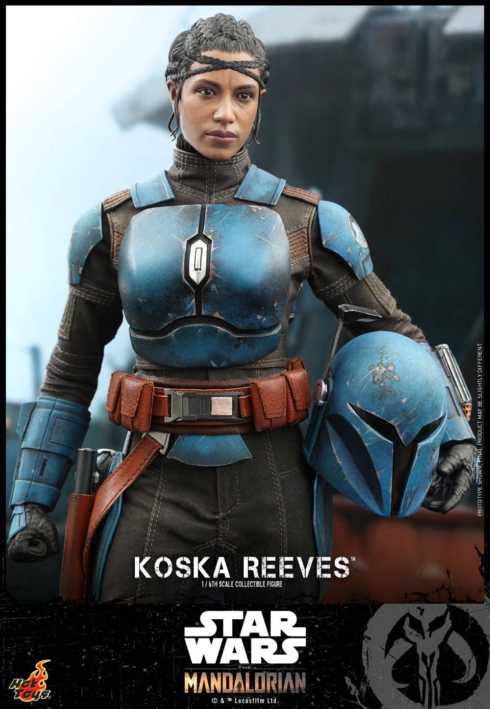 Hot Toys - Star Wars - KOSKA REEVES The Mandalorian - Hot Toys / Sideshow (Koska Reeves) action figure collectible [Barcode 4895228610225] - Main Image 3