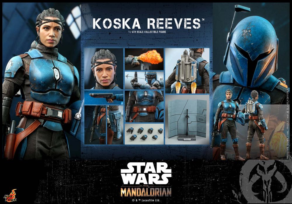 Hot Toys - Star Wars - KOSKA REEVES The Mandalorian - Hot Toys / Sideshow (Koska Reeves) action figure collectible [Barcode 4895228610225] - Main Image 4