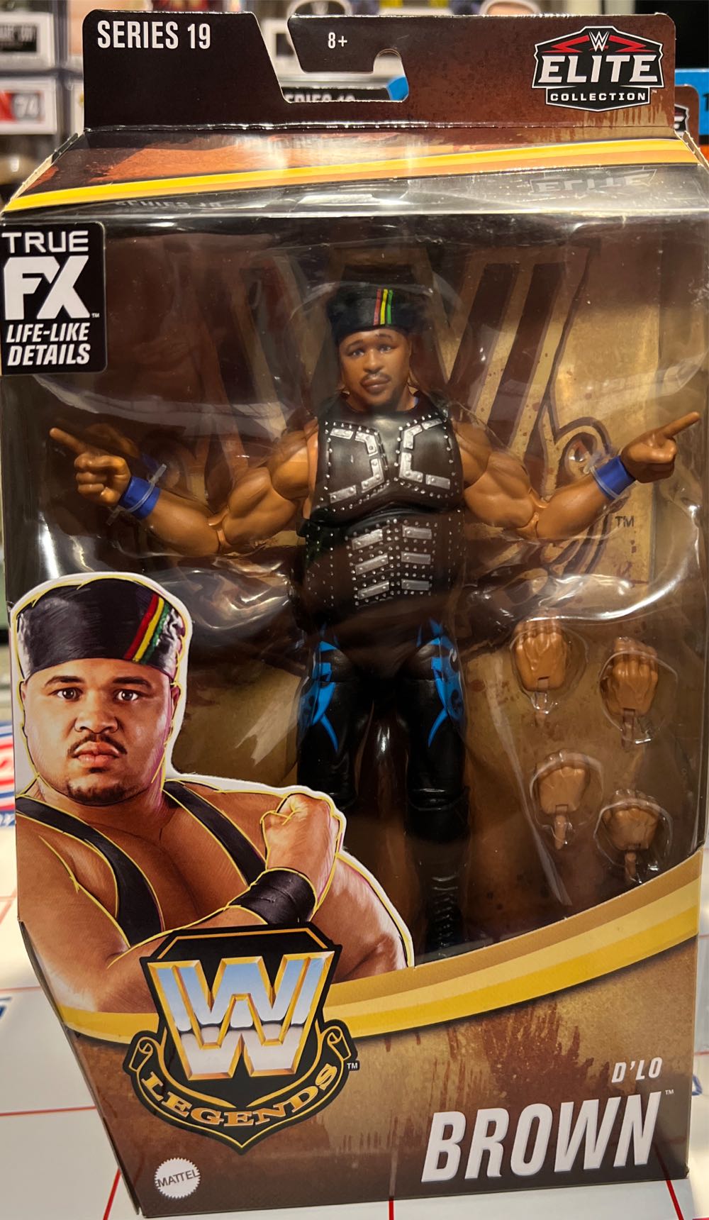 D’Lo Brown - Mattel Wwe (WWE) action figure collectible - Main Image 1