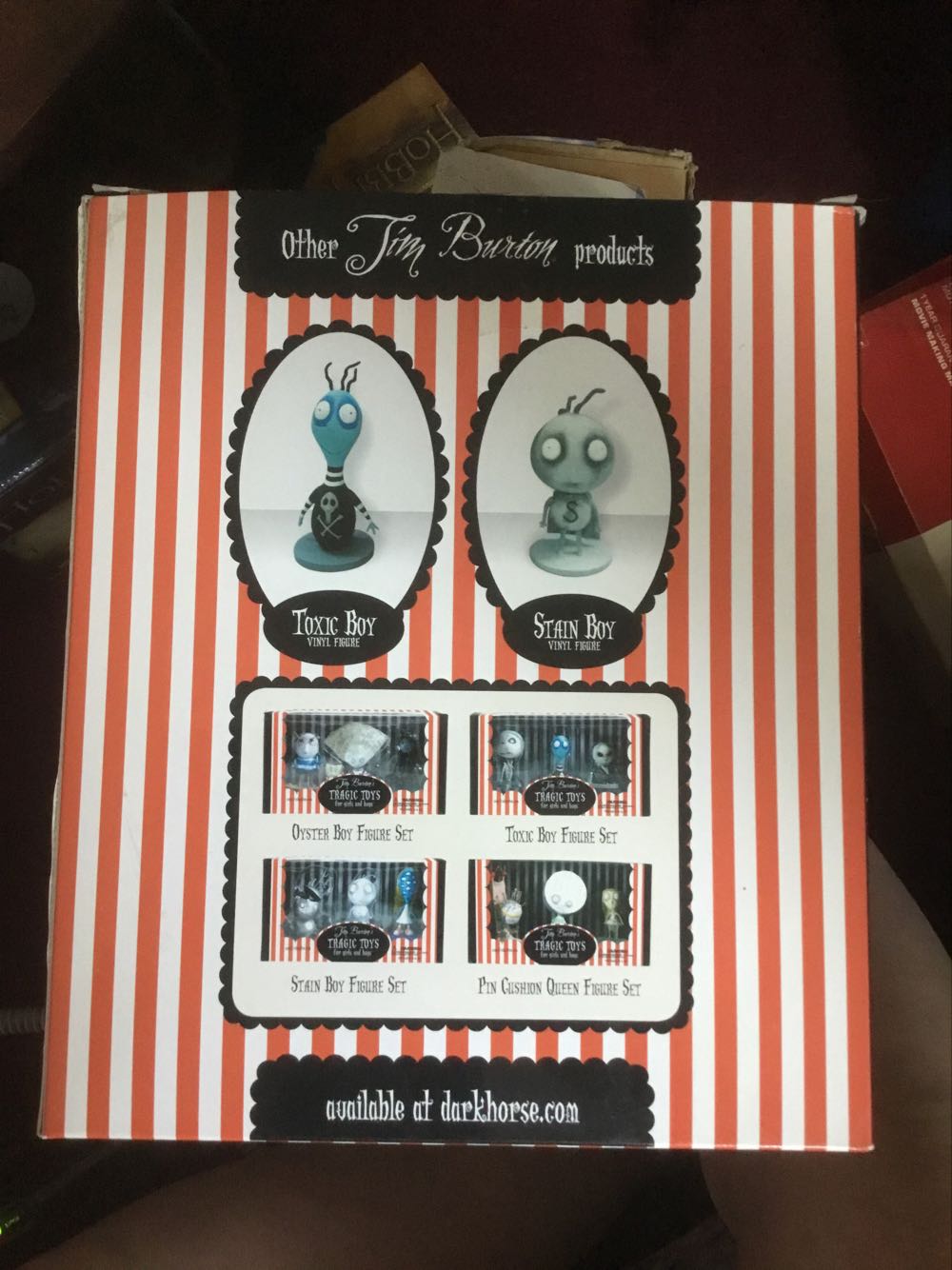 Tim Burton Oyster Boy Vinyl Oyster 8 Inch 8” - Dark Horse Comics action figure collectible [Barcode 761568158816] - Main Image 2