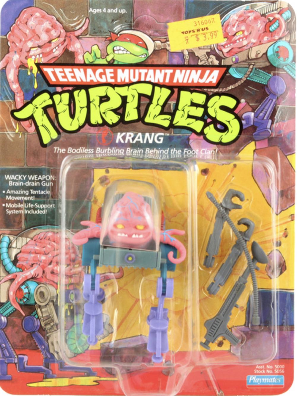 Teenage Mutant Ninja Turtles: Krang - Playmates (TMNT 1988-1997) action figure collectible - Main Image 2