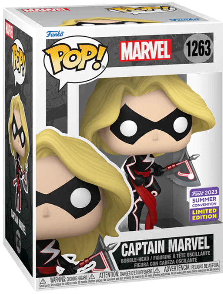 Marvel- Captain Marvel Funko 1263 - Funko action figure collectible [Barcode 889698717519] - Main Image 2