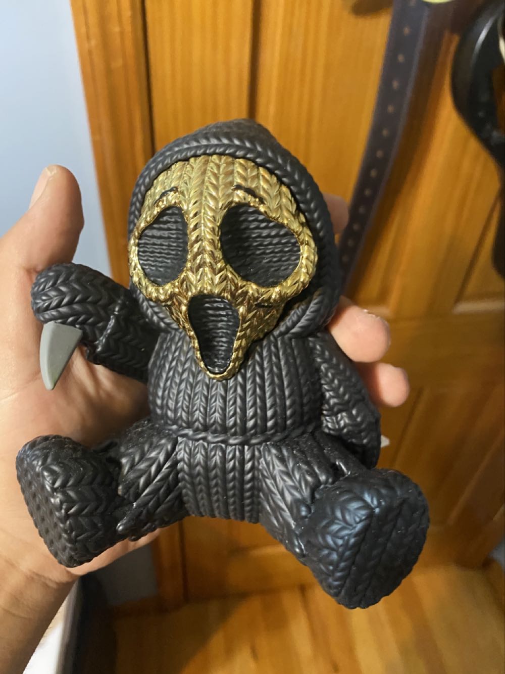 129  Ghost Face Gold - Handmade By Robots action figure collectible - Main Image 2