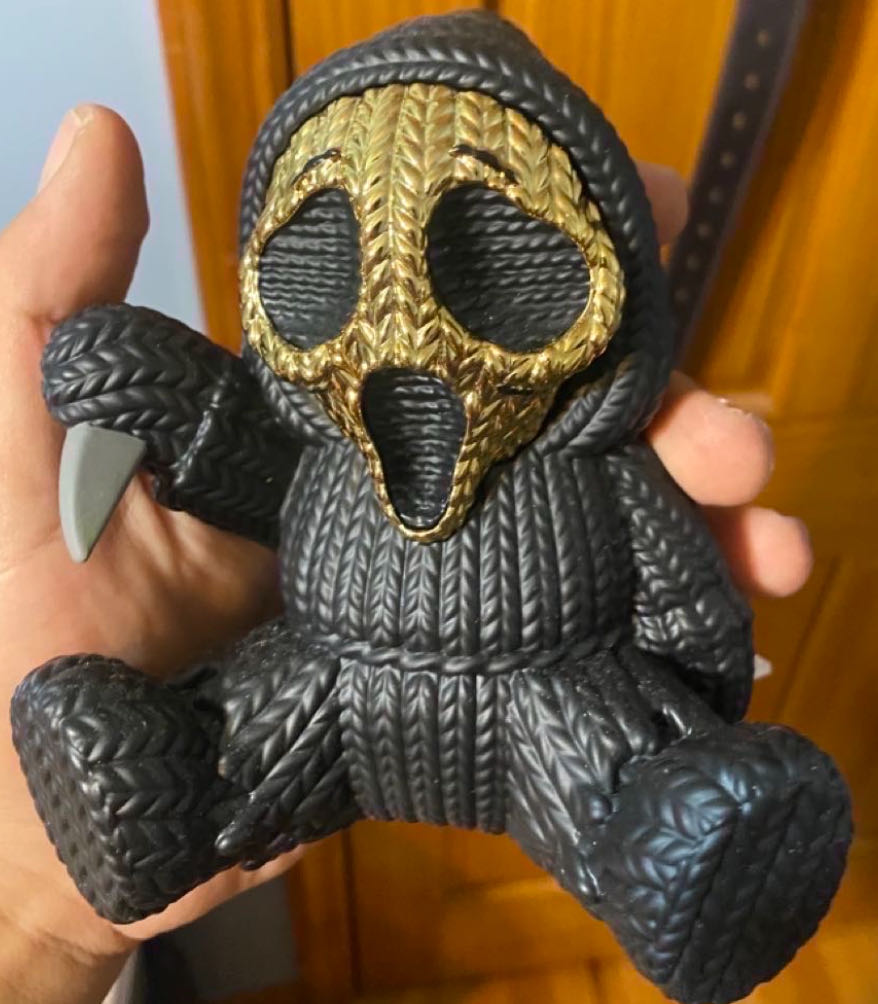 129  Ghost Face Gold - Handmade By Robots action figure collectible - Main Image 3