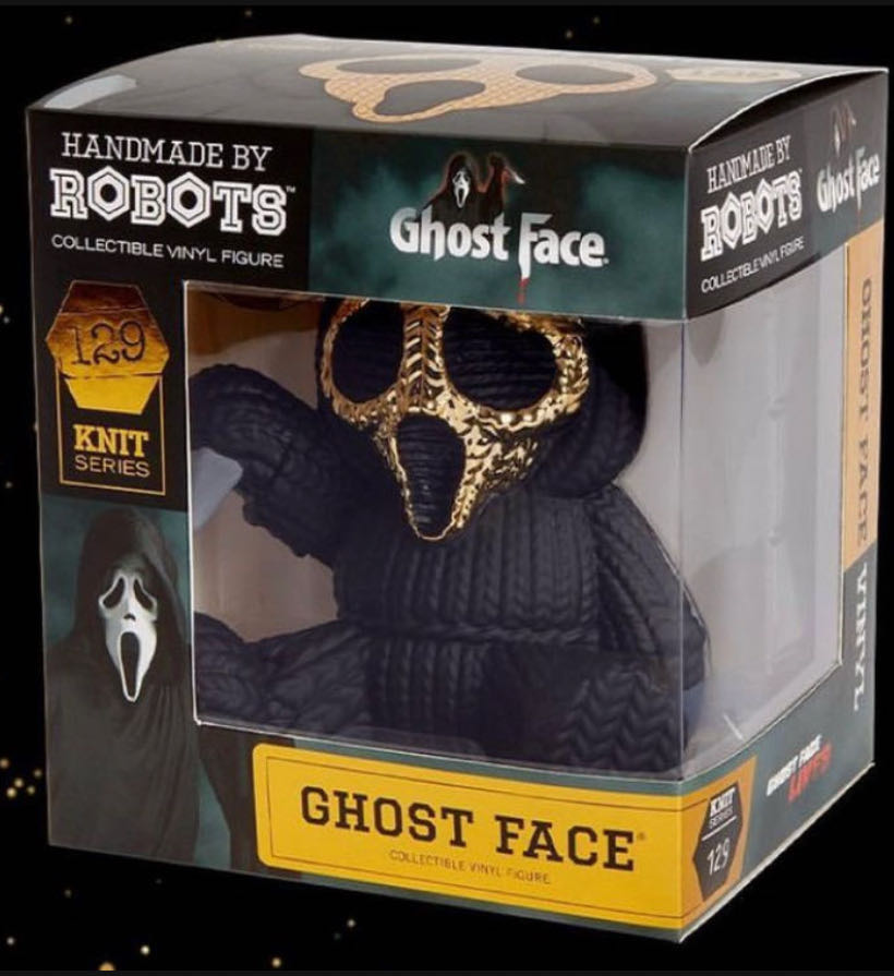 129  Ghost Face Gold - Handmade By Robots action figure collectible - Main Image 4