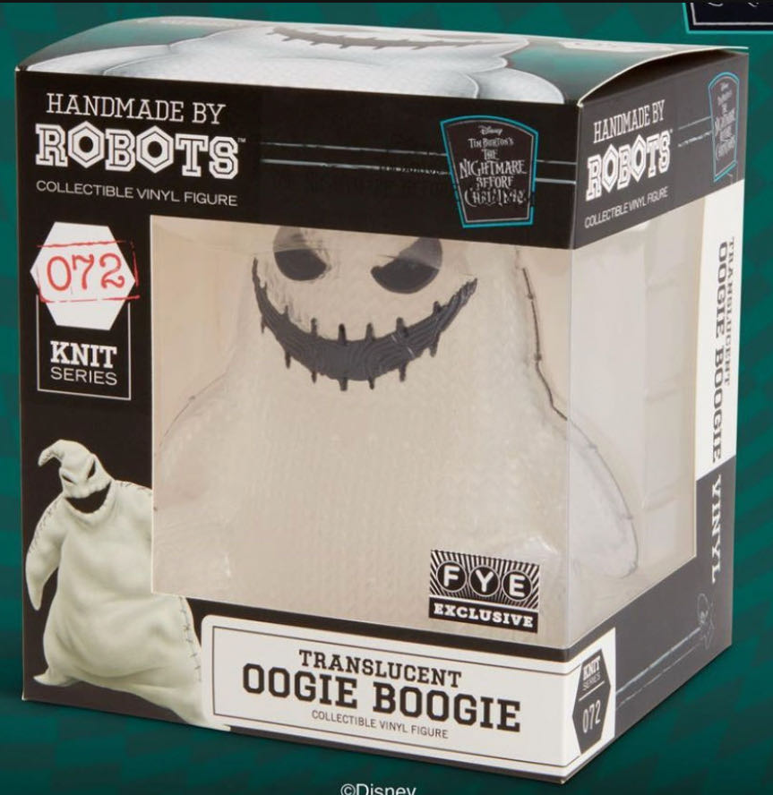 72  Translucent Oogie boogie FYE - Handmade By Robots action figure collectible - Main Image 4