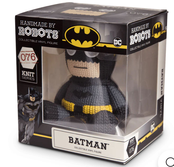 76 Black Suit Batman - Handmade By Robots action figure collectible - Main Image 1