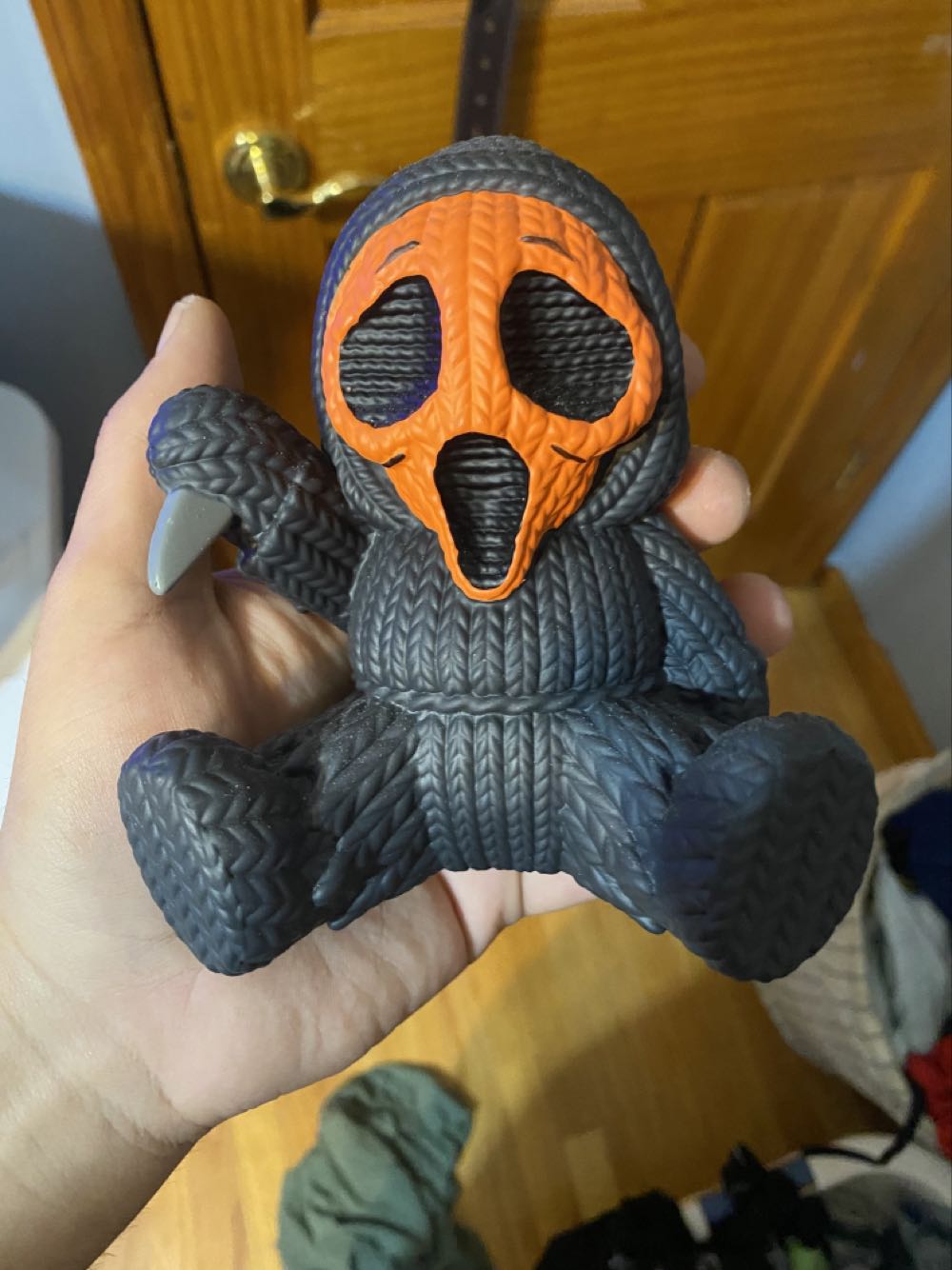 88 Ghost Face Orange FYE - Handmade By Robots action figure collectible - Main Image 2