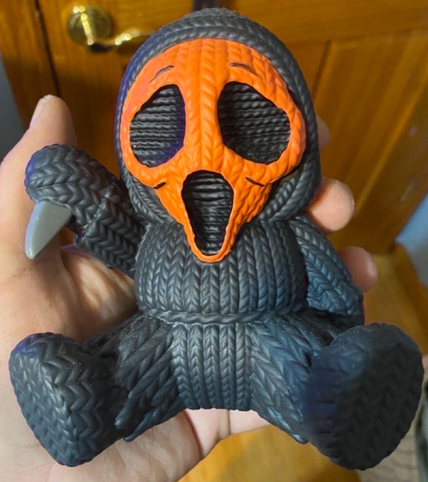 88 Ghost Face Orange FYE - Handmade By Robots action figure collectible - Main Image 3