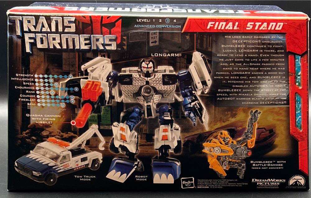 Final Stand Longarm & Bumblebee - Hasbro (Transformers : Bayverse) action figure collectible [Barcode 653569298083] - Main Image 2