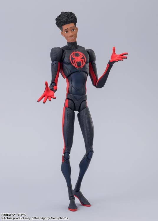 Spider-Man: Across the Spider-Verse S.H.Figuarts Spider-Man (Miles Morales) - Bandai Spirits (Marvel) action figure collectible - Main Image 2