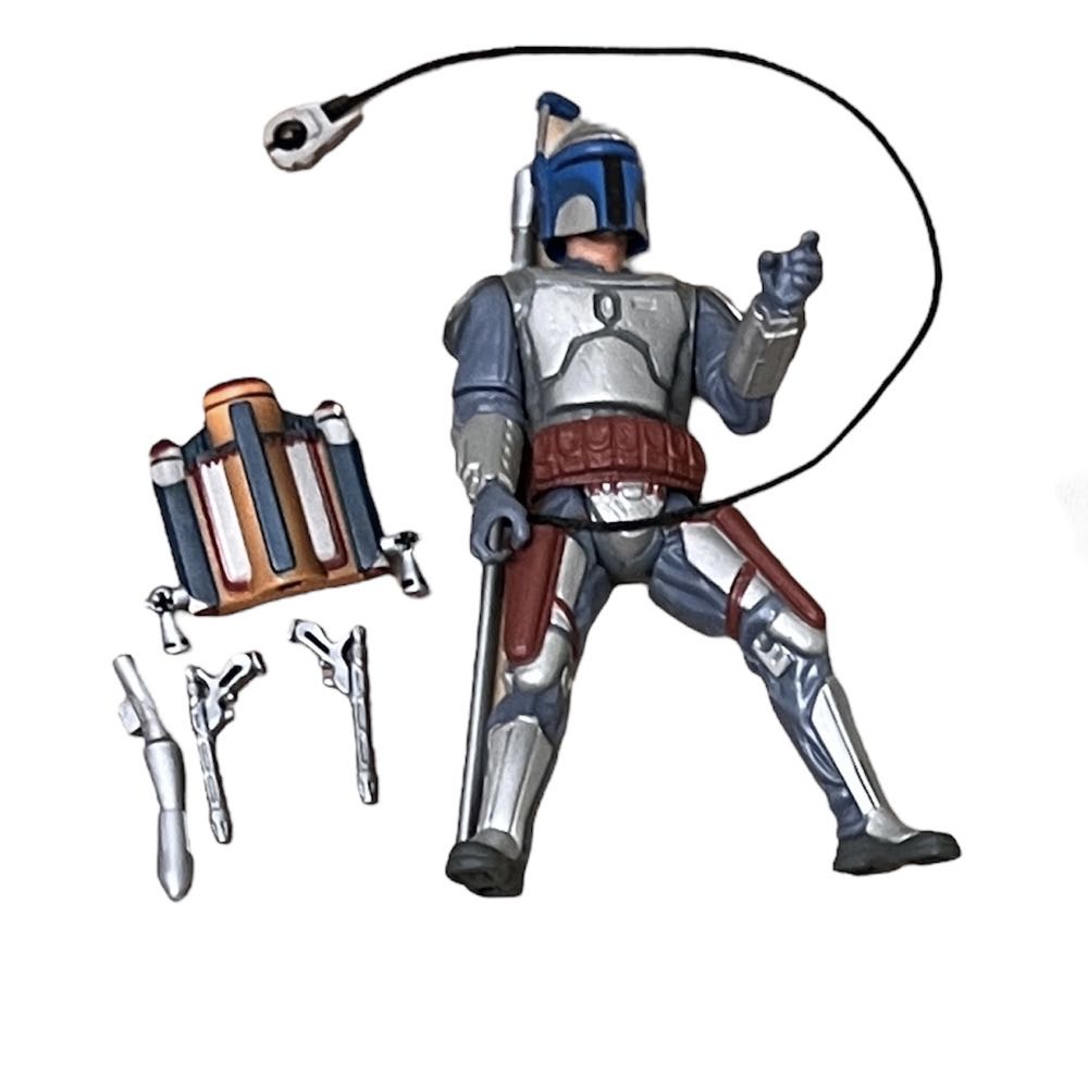 Star Wars: Jango Fett (Kamino Escape) (II-13) - Hasbro (Star Wars: Episode II: Attack of the Clones) action figure collectible - Main Image 4