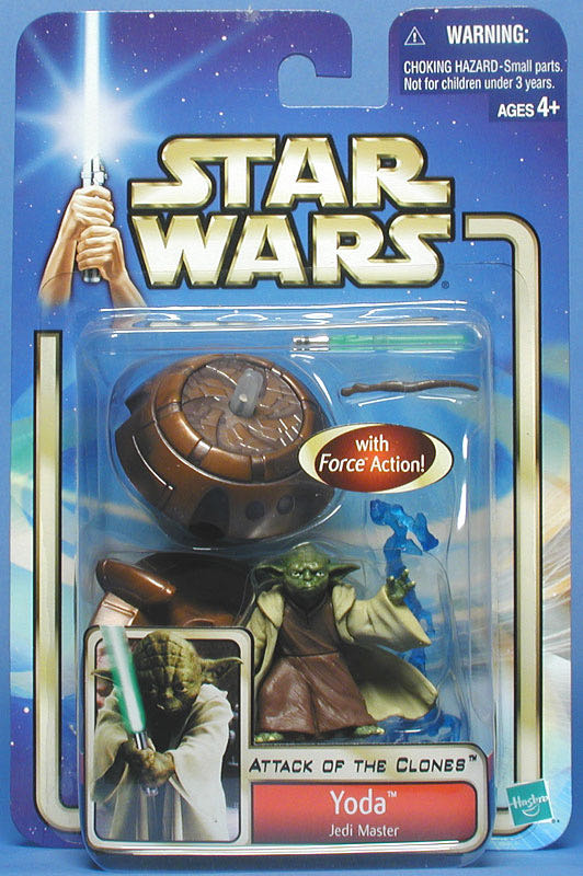 Star Wars: Yoda (Jedi Master) (II-23) - Hasbro (Star Wars: Episode II: Attack of the Clones) action figure collectible - Main Image 2