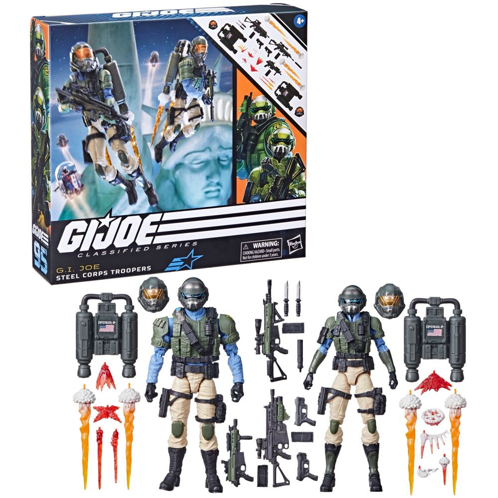 Steel Corps Troopers - Hasbro (G.I. Joe) action figure collectible - Main Image 3