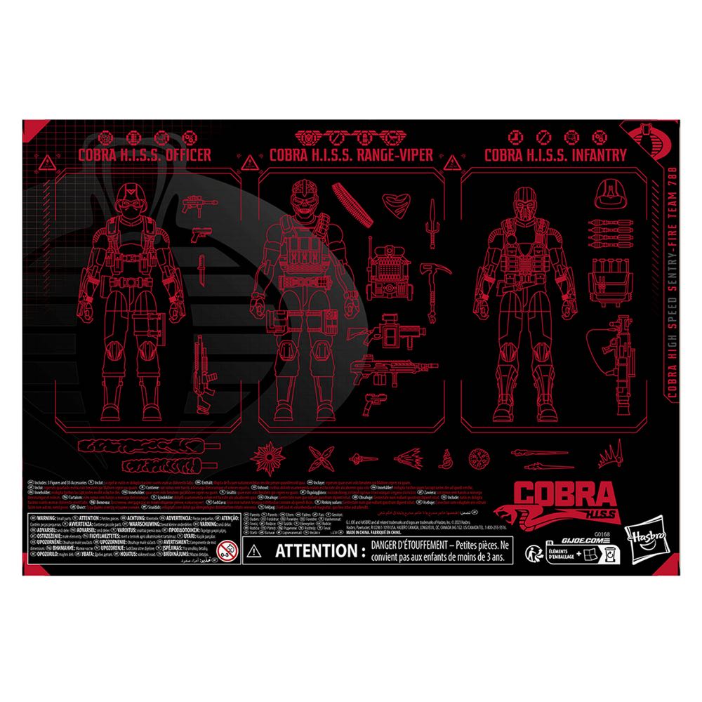110 | Cobra H.I.S.S. - Fire Team 788 - Hasbro (G.I. Joe) action figure collectible - Main Image 2
