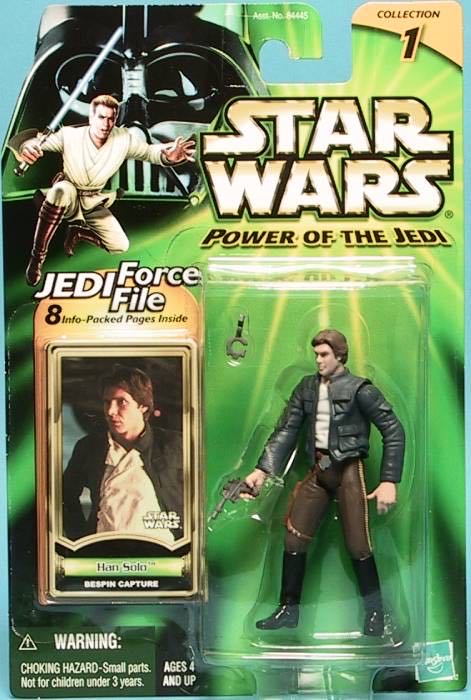 Star Wars: Han Solo (Bespin Capture) - Hasbro (Star Wars: Power of the Jedi) action figure collectible - Main Image 2