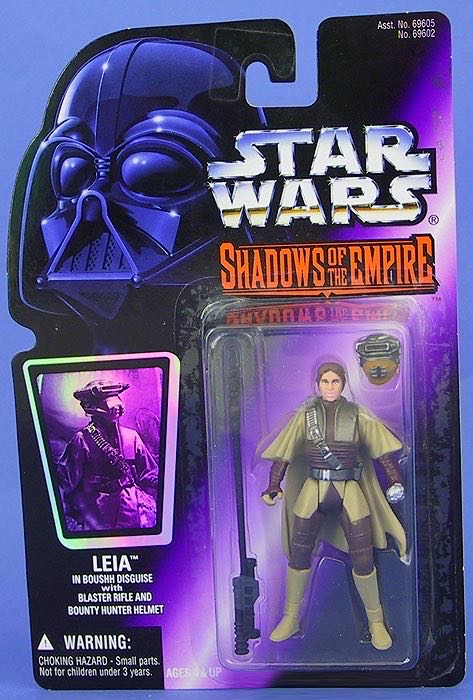 Star Wars: Leia (in Boushh Disguise) - Kenner (Star Wars: Shadows of the Empire) action figure collectible - Main Image 2