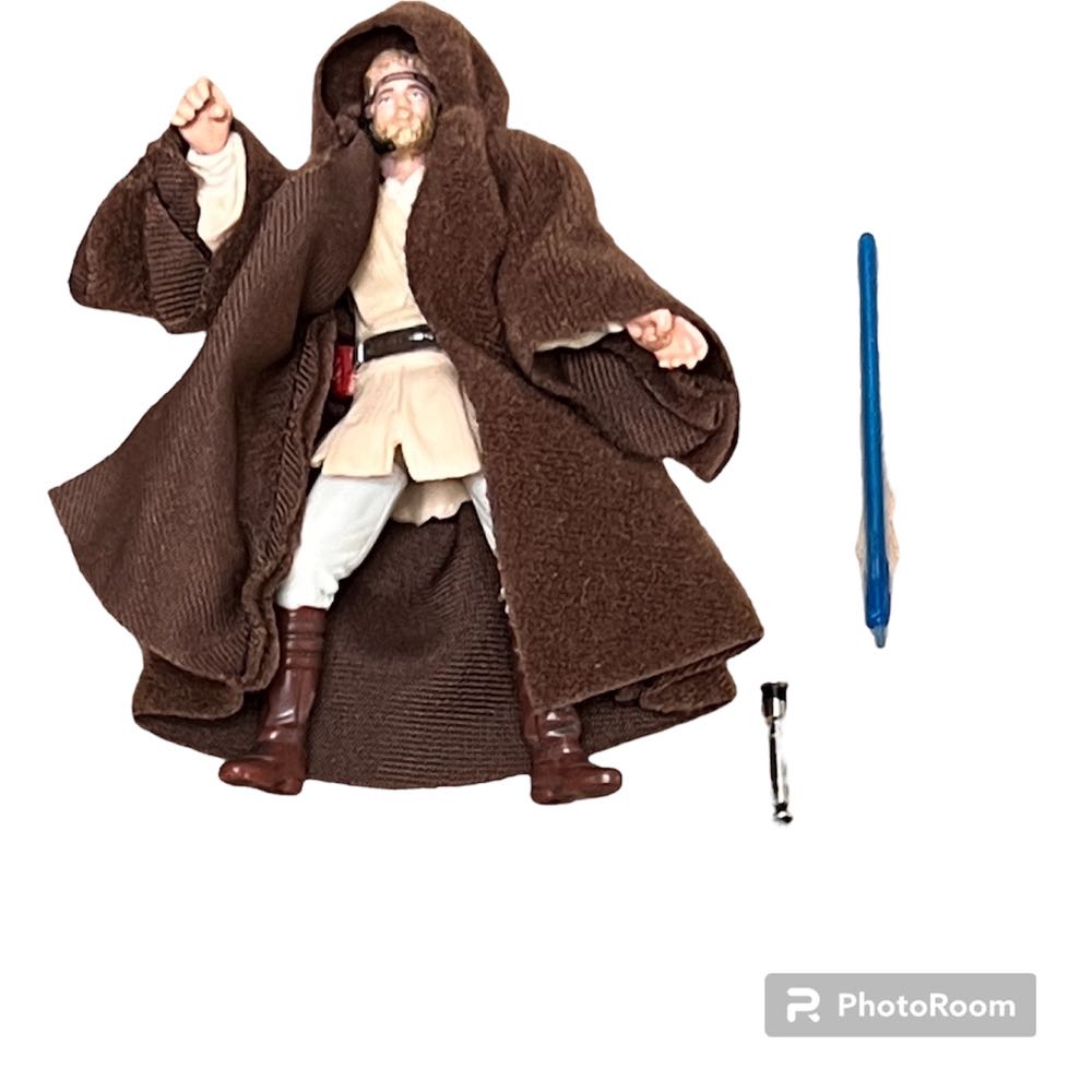 Star Wars: Obi-Wan Kenobi (Jedi Starfighter Pilot) (02-36) - Hasbro (Star Wars: Episode II: Attack of the Clones) action figure collectible - Main Image 3