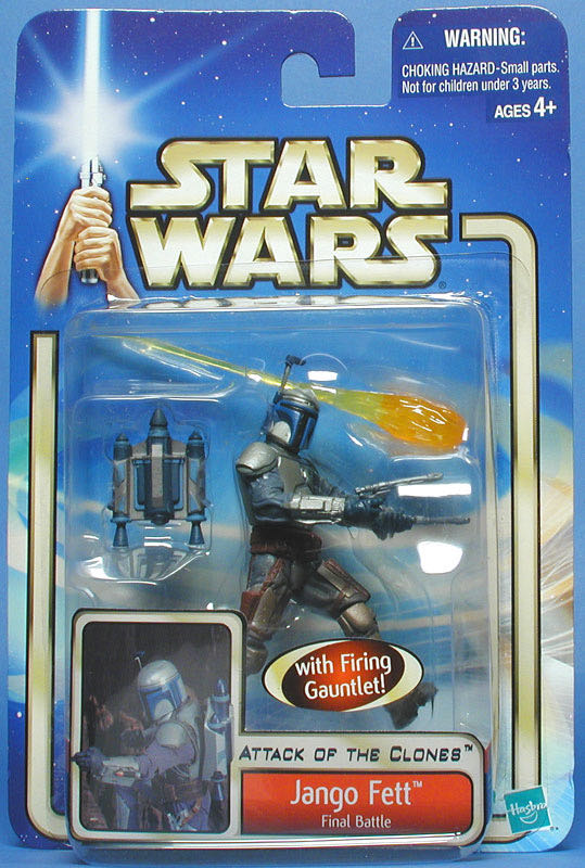 Star Wars: Jango Fett (Final Battle) (02-31) - Hasbro (Star Wars: Episode II: Attack of the Clones) action figure collectible - Main Image 2