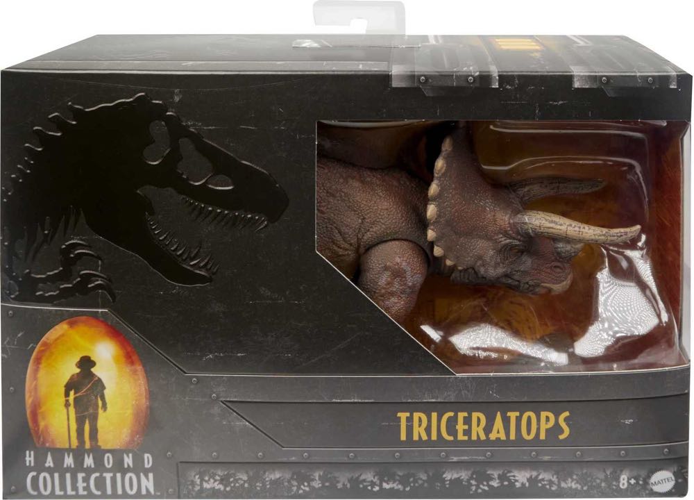 Jurassic World: Triceratops - Mattel (Jurassic World: Hammond Collection) action figure collectible - Main Image 2