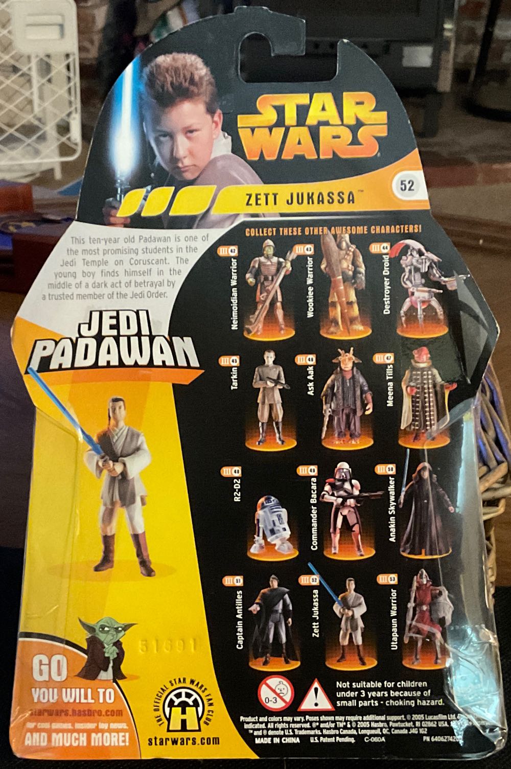 Revenge Of The Sith - #52 - Zett Jukassa - Hasbro (Revenge Of The Sith) action figure collectible - Main Image 2