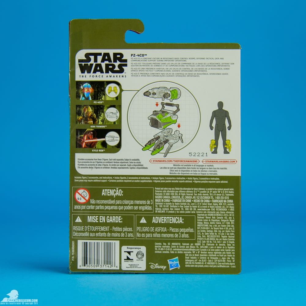 Star Wars: PZ-4CO - Hasbro (Star Wars: The Force Awakens) action figure collectible - Main Image 4
