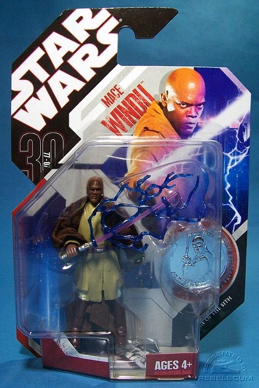 Star Wars: Mace Windu (30-06) - Hasbro (Star Wars: The 30th Anniversary Collection) action figure collectible - Main Image 2