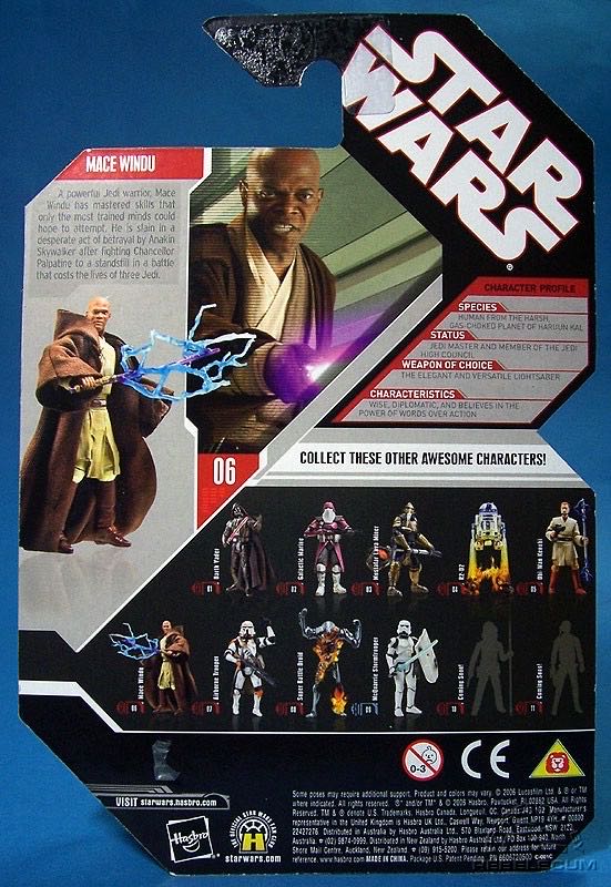 Star Wars: Mace Windu (30-06) - Hasbro (Star Wars: The 30th Anniversary Collection) action figure collectible - Main Image 4