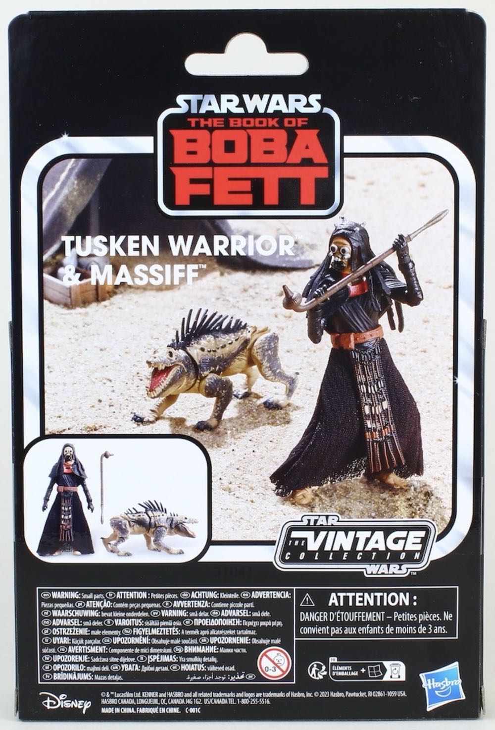 Tusken Warrior & Massiff - Hasbro (Star Wars: Boba Fett) action figure collectible [Barcode 5010996105066] - Main Image 2