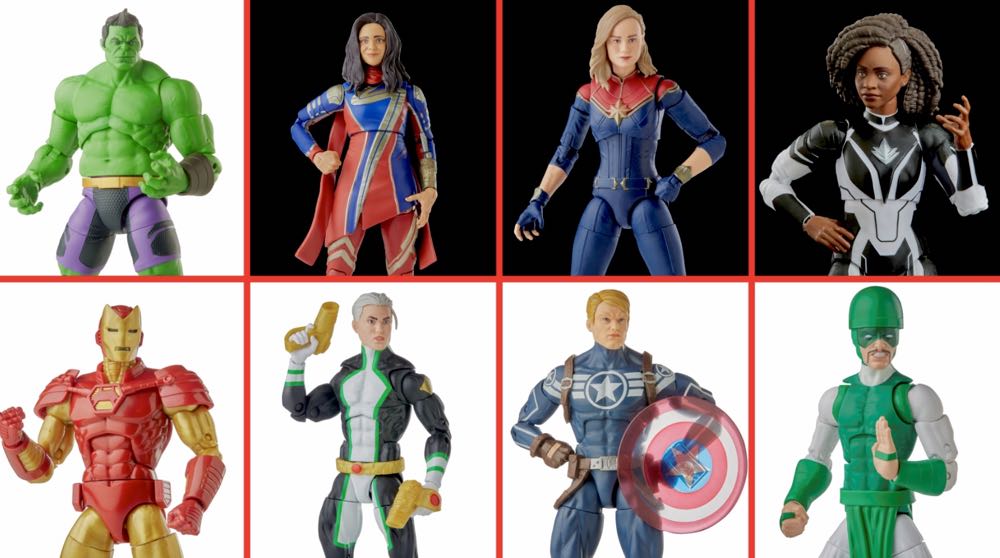 Marvel Legends The Marvels Series IRON MAN (HEROES RETURN) ( BAF Totally Awesome Hulk Wave ) - Hasbro (Marvel Legends) action figure collectible - Main Image 2