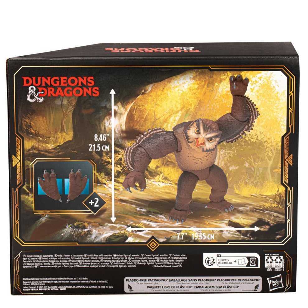 Owlbear Dungeons & Dragons (Brown) - Hasbro (Dungeons & Dragons) action figure collectible [Barcode 5010996102867] - Main Image 2