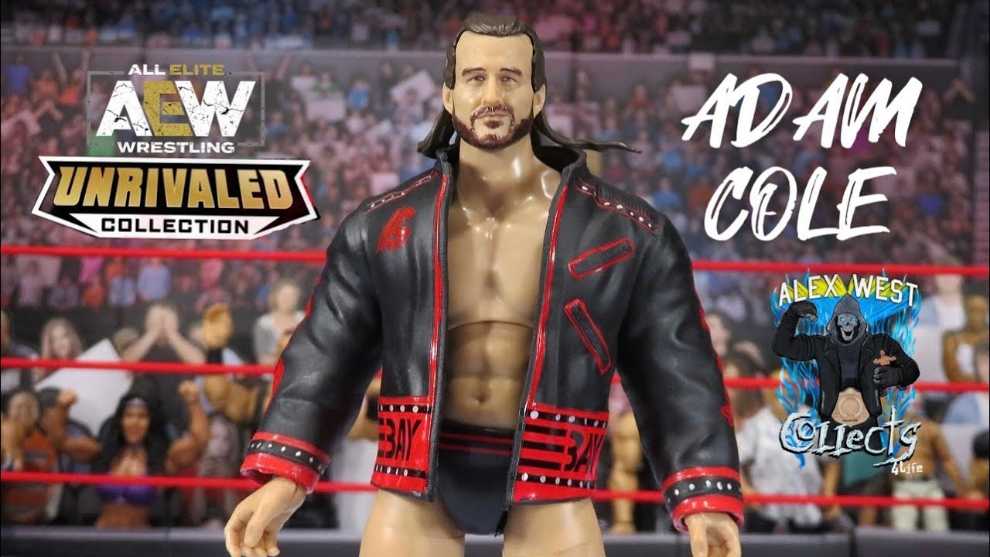Adam Cole - Jazwares LLC (AEW Unrivaled) action figure collectible [Barcode 191726491101] - Main Image 3