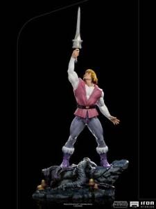 MOTU Prince Adam Deluxe 1:10 scale - Iron Studios (Masters Of The Universe) action figure collectible [Barcode 609963127795] - Main Image 1