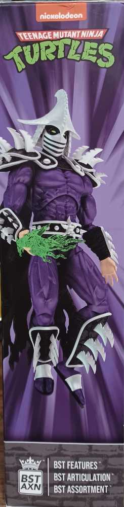 BST AXN Teenage Mutant Ninja Turtles: Super Shredder-Glow in the Dark Variant  - The Loyal Subjects (TMNT BST AXN) action figure collectible [Barcode 810122580584] - Main Image 3