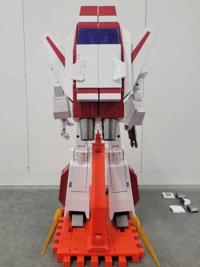 Skyfire Sky Fire Jetfire Jet Fire MP-57 With Optimus Prime Wheeljack And Jazz - Takara (Masterpiece 1985) action figure collectible - Main Image 4