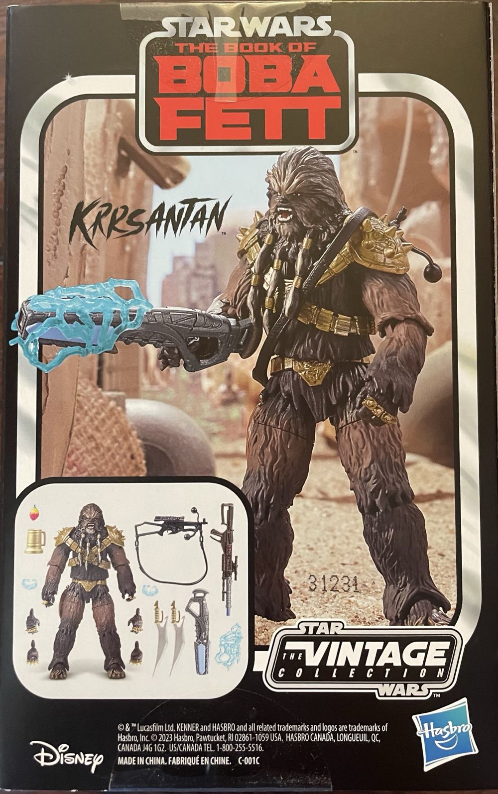 Krrsantan - Hasbro (Deluxe Figure) action figure collectible [Barcode 195166234724] - Main Image 2