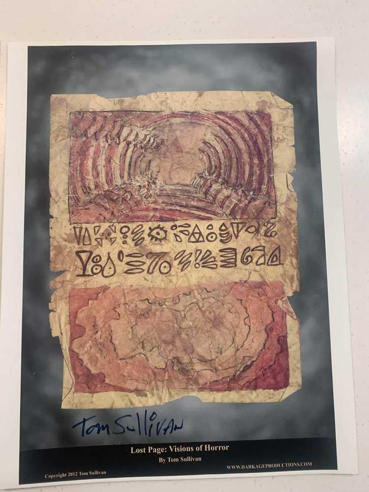 Anchor Bay Production Made Necronomicon Pages - Anchor Bay (Horror) action figure collectible - Main Image 2